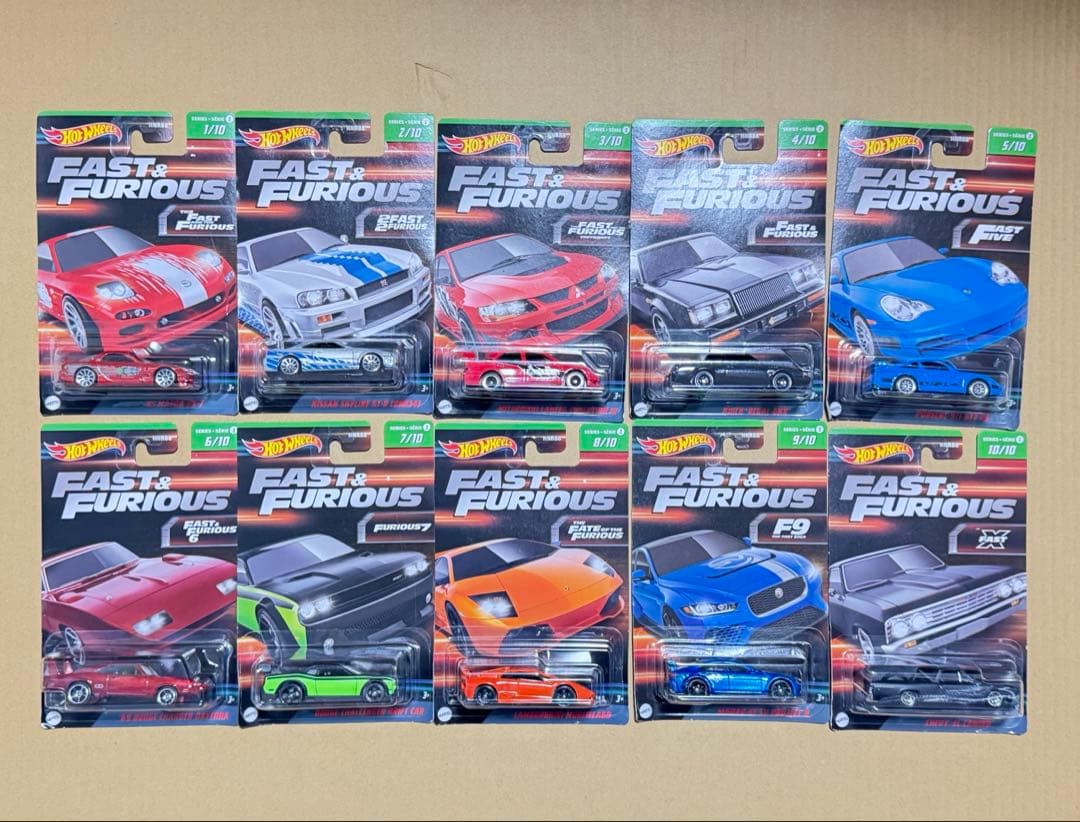 【新品未開封】ホットウィール ワイルドスピード ヤマダ電機限定 コンプセット