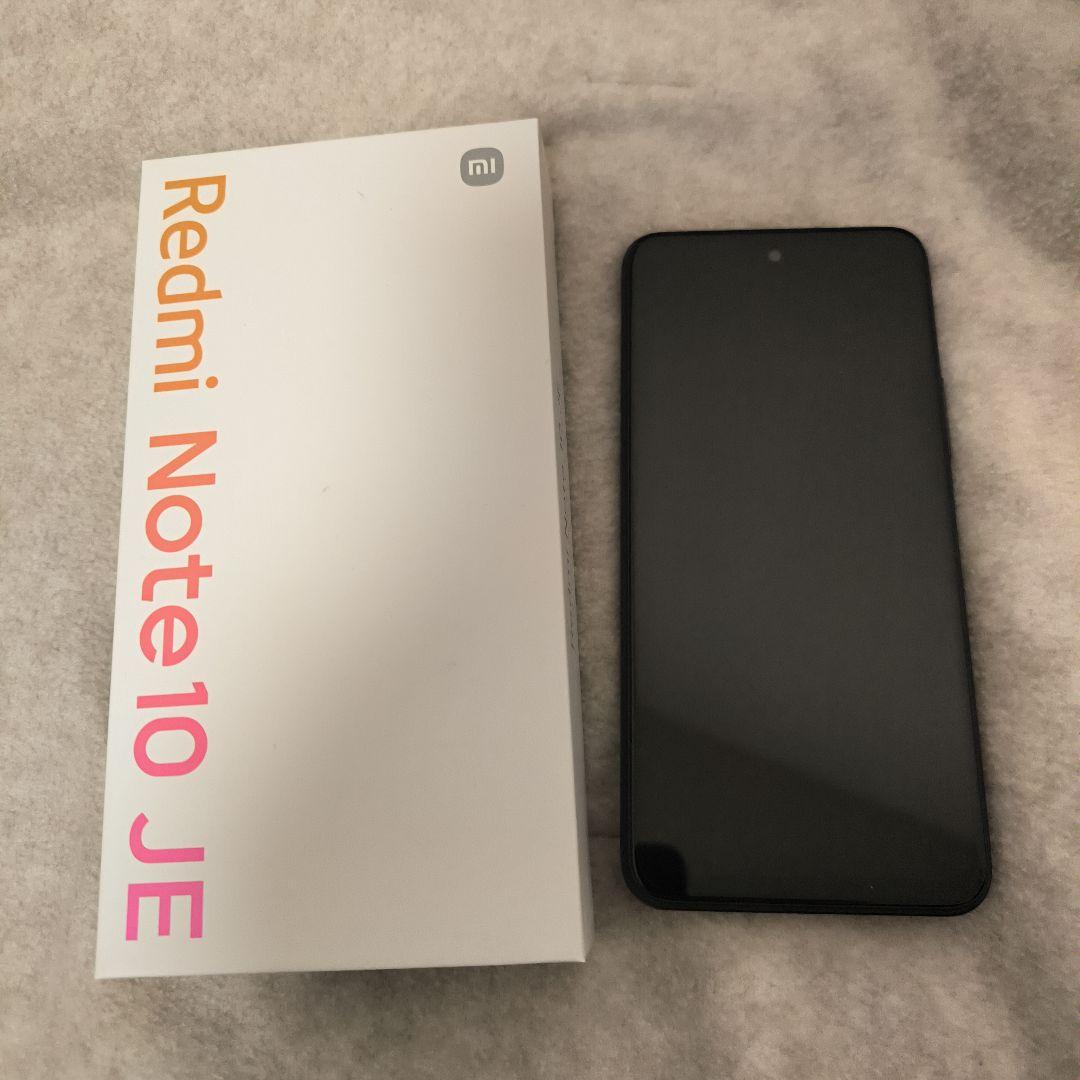 Redmi Note 10 JE グラファイトグレー 64GB