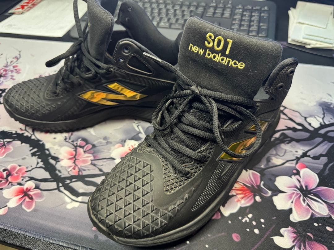 き*ー様 new balance S01 トレーニングシューズ ブラック