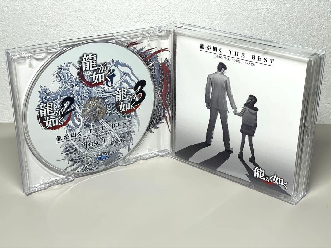 廃盤 CD 龍が如く THE BEST オリジナル・サウンドトラック ベスト