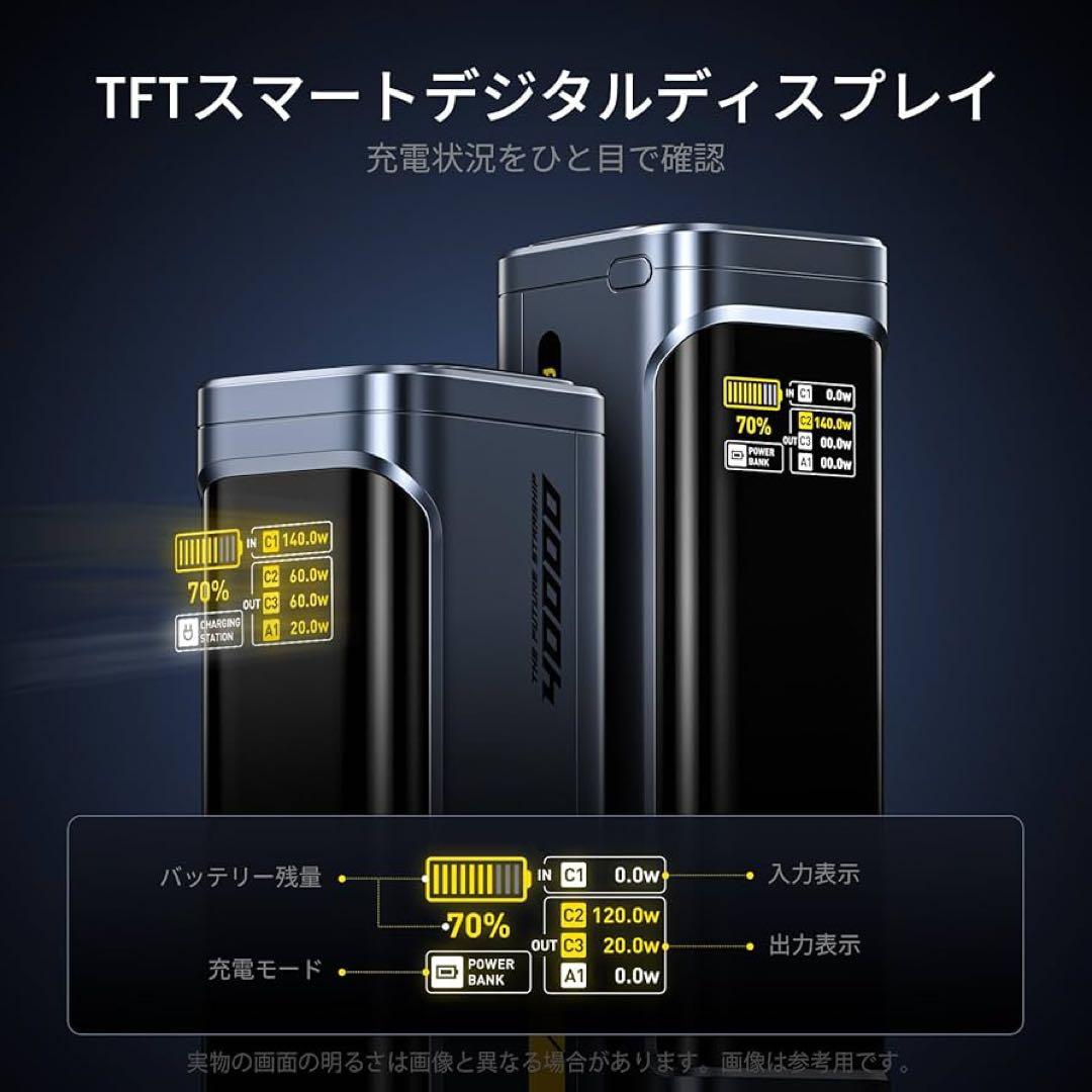 スマホアクセサリー AOHi The Future Starship 40000mAh 140W