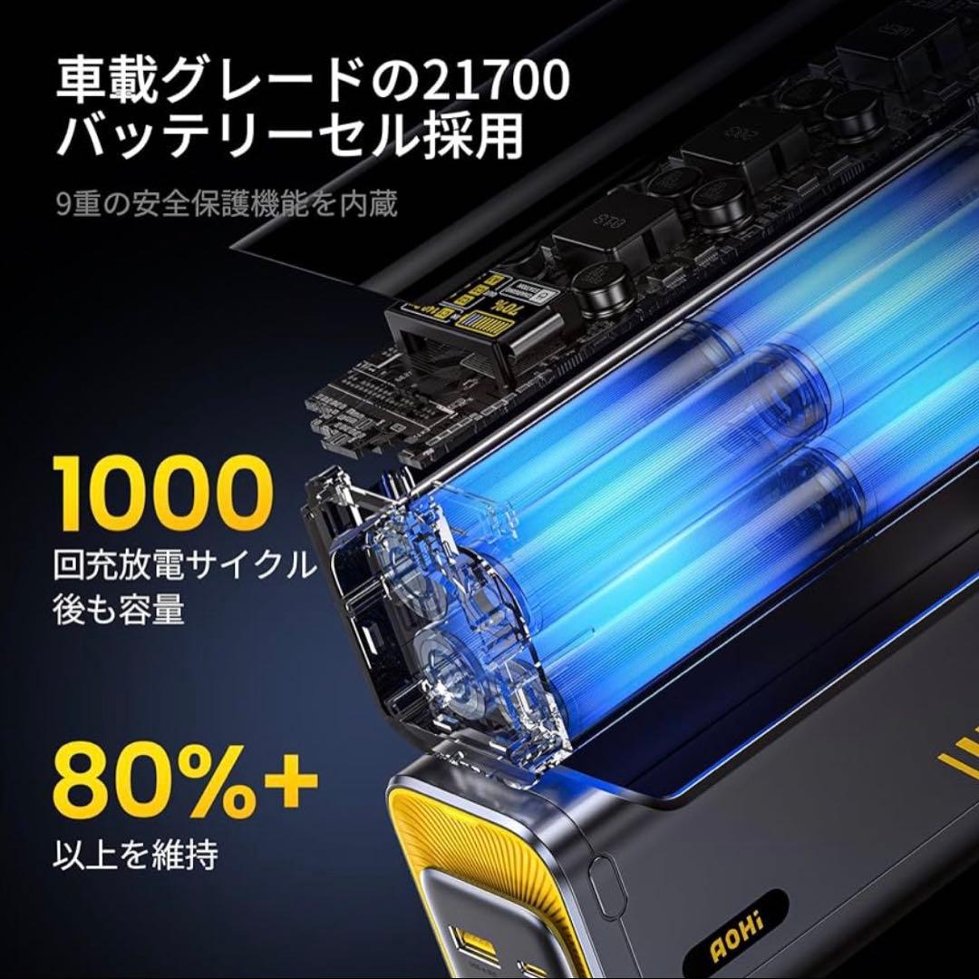 スマホアクセサリー AOHi The Future Starship 40000mAh 140W