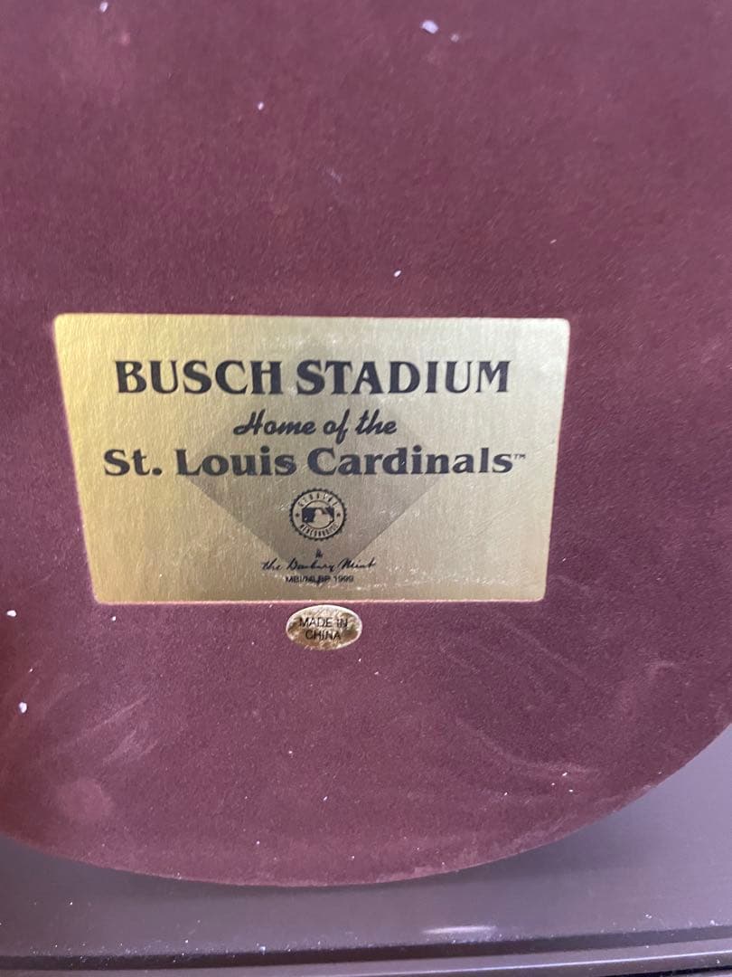 ブッシュスタジアム　ミニチュア フィギュア