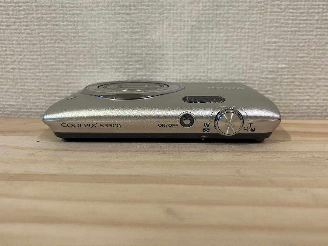 外観美品 Nikon COOLPIX S3500 シルバー #26020