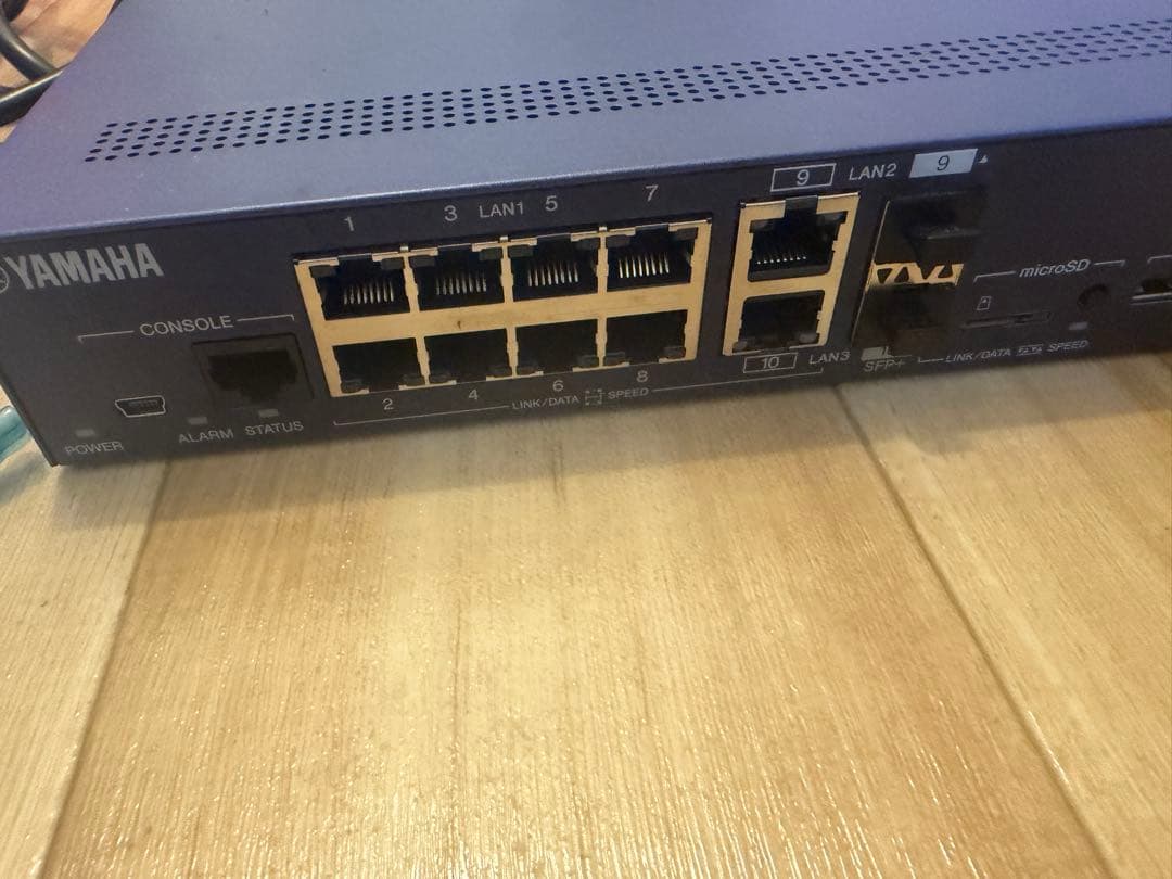 YAMAHA RTX1300 有線LANルーター