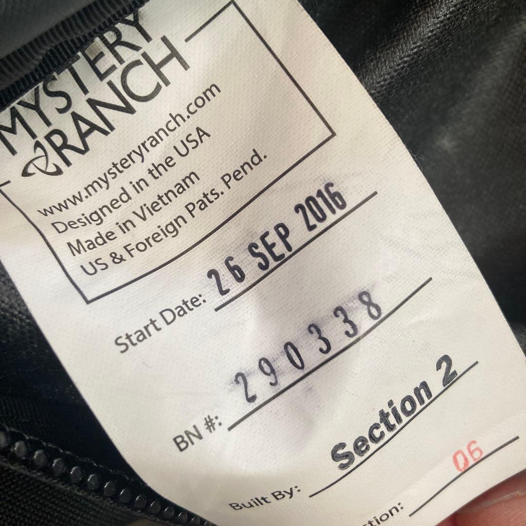 MYSTERY RANCH アーバンアサルト　黒