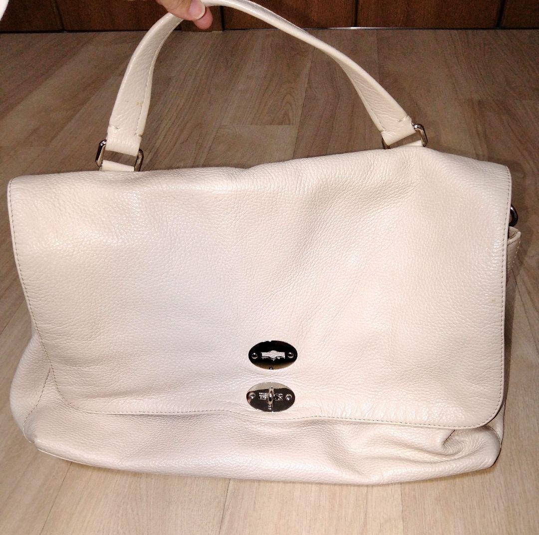 ザネラート ポスティーナ レザー ハンドバッグ