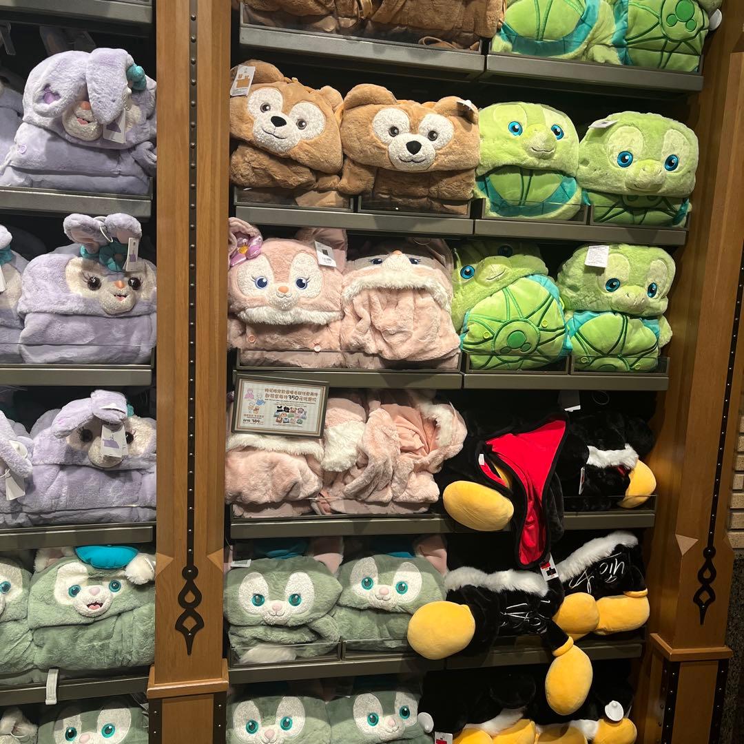 上海ディズニー　ダッフィーフレンズ　ブランケット　ダッフィー