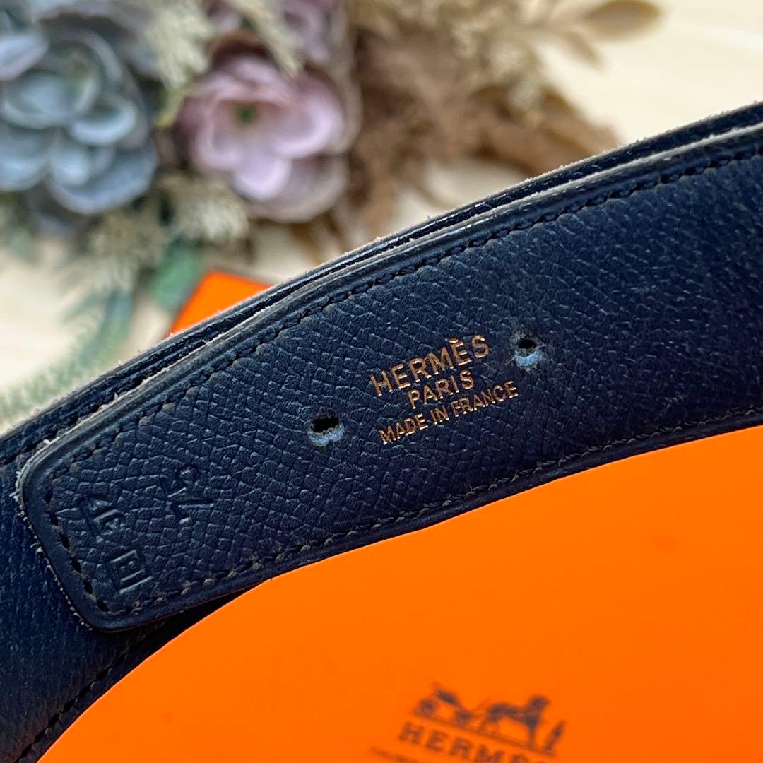 エルメス コンスタンスベルト 75 ◻︎B刻印 リバーシブル ブラウン ゴールド