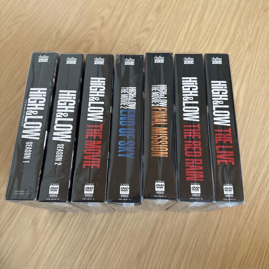 HiGH&LOW DVDまとめ売り
