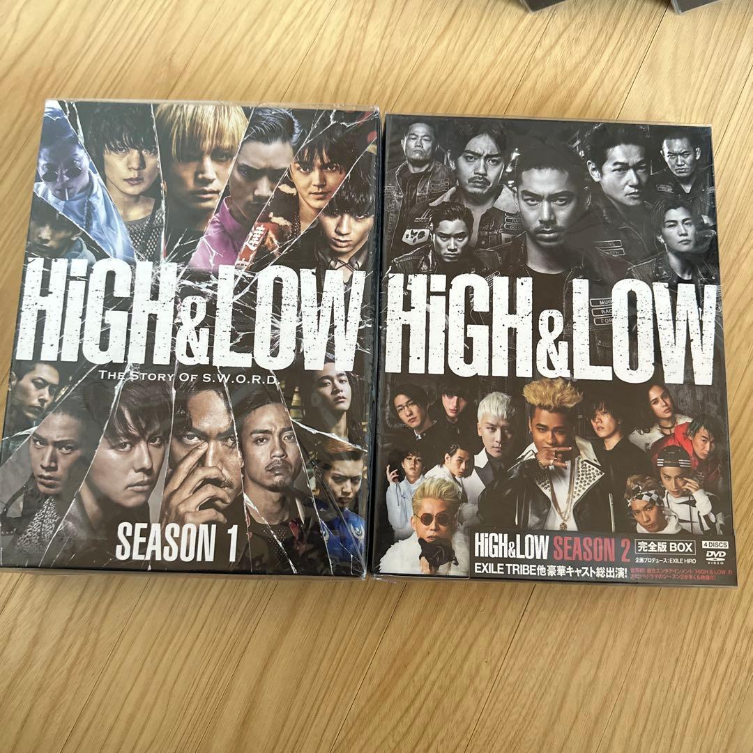 HiGH&LOW DVDまとめ売り