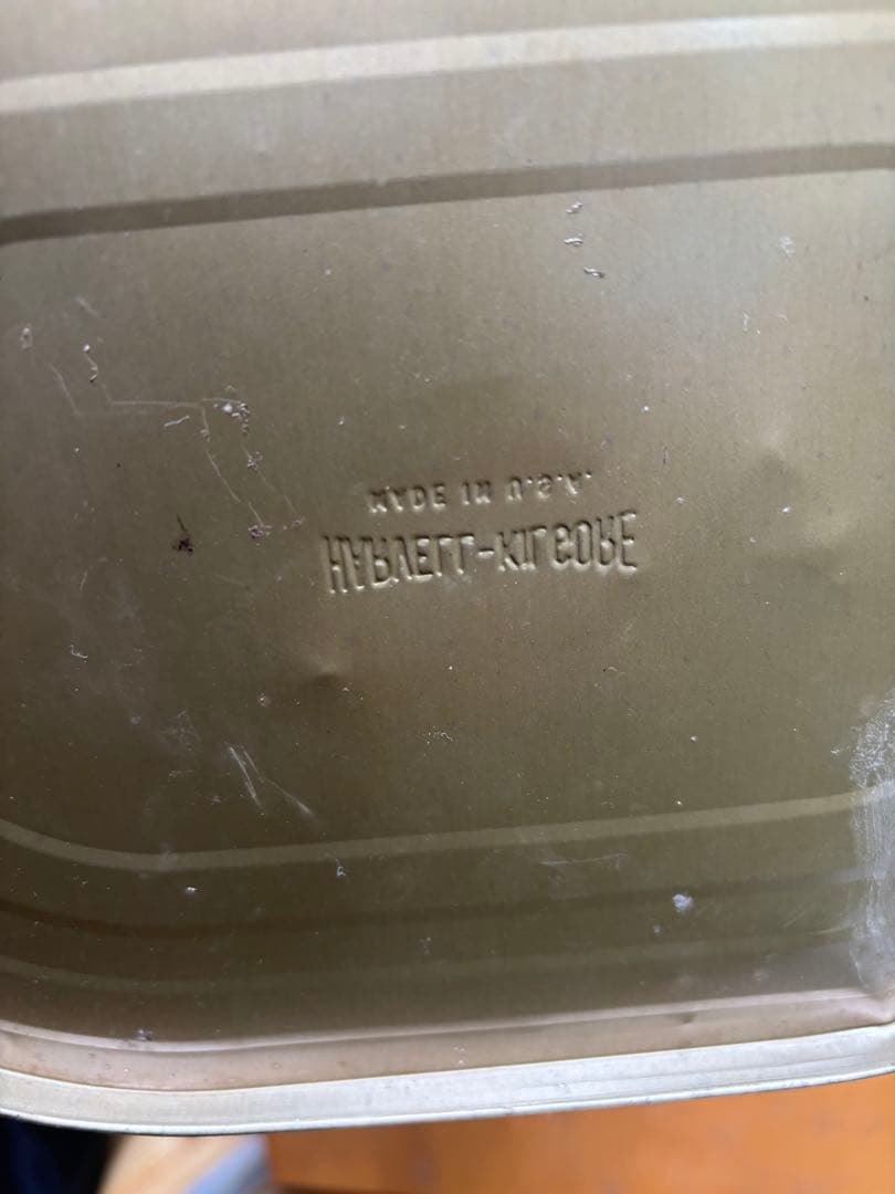 ビンテージ　カレッジ　ゴミ箱　缶　アンティーク USA製