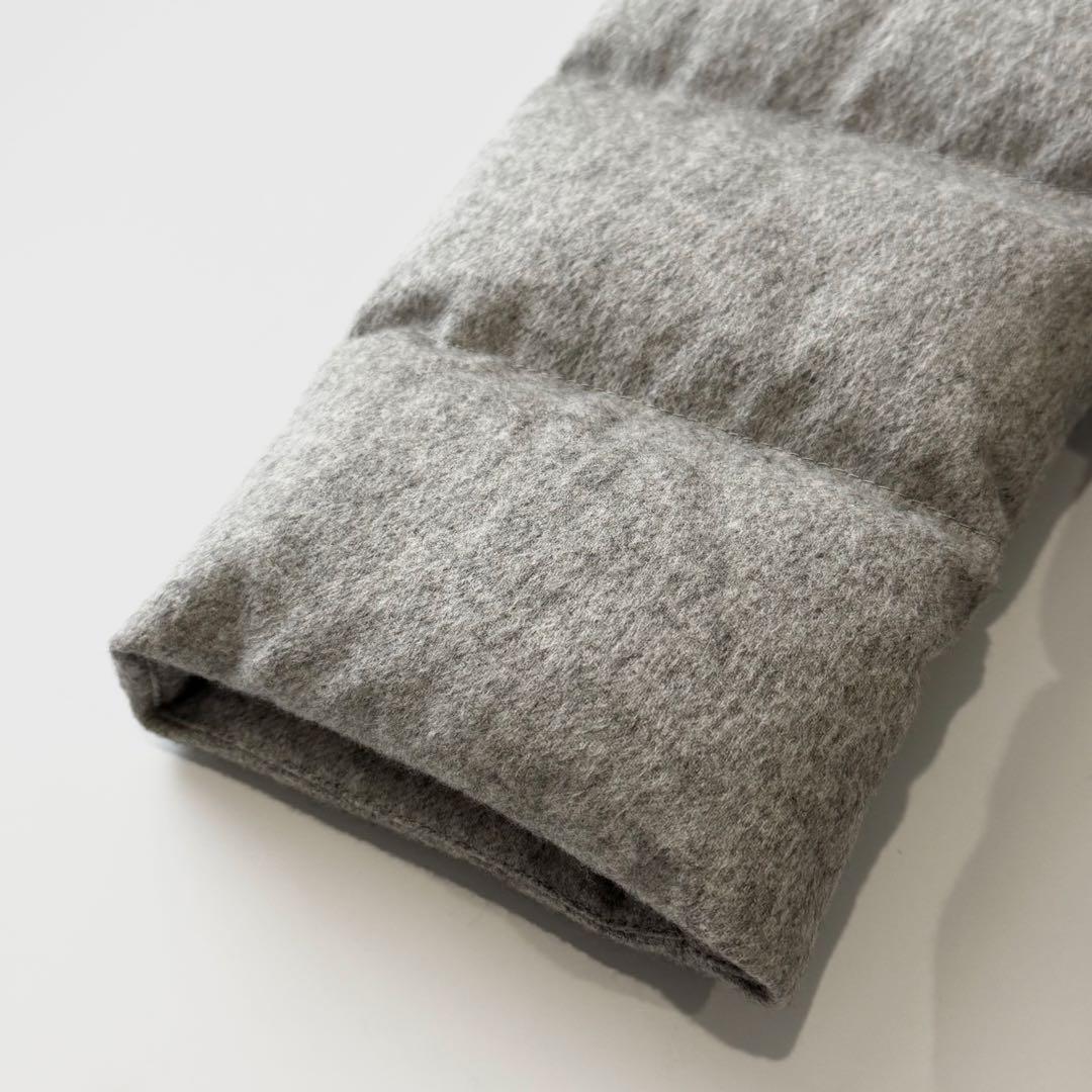 HERNO ヘルノ シルク カシミヤ ビーバーファー ダウンジャケット