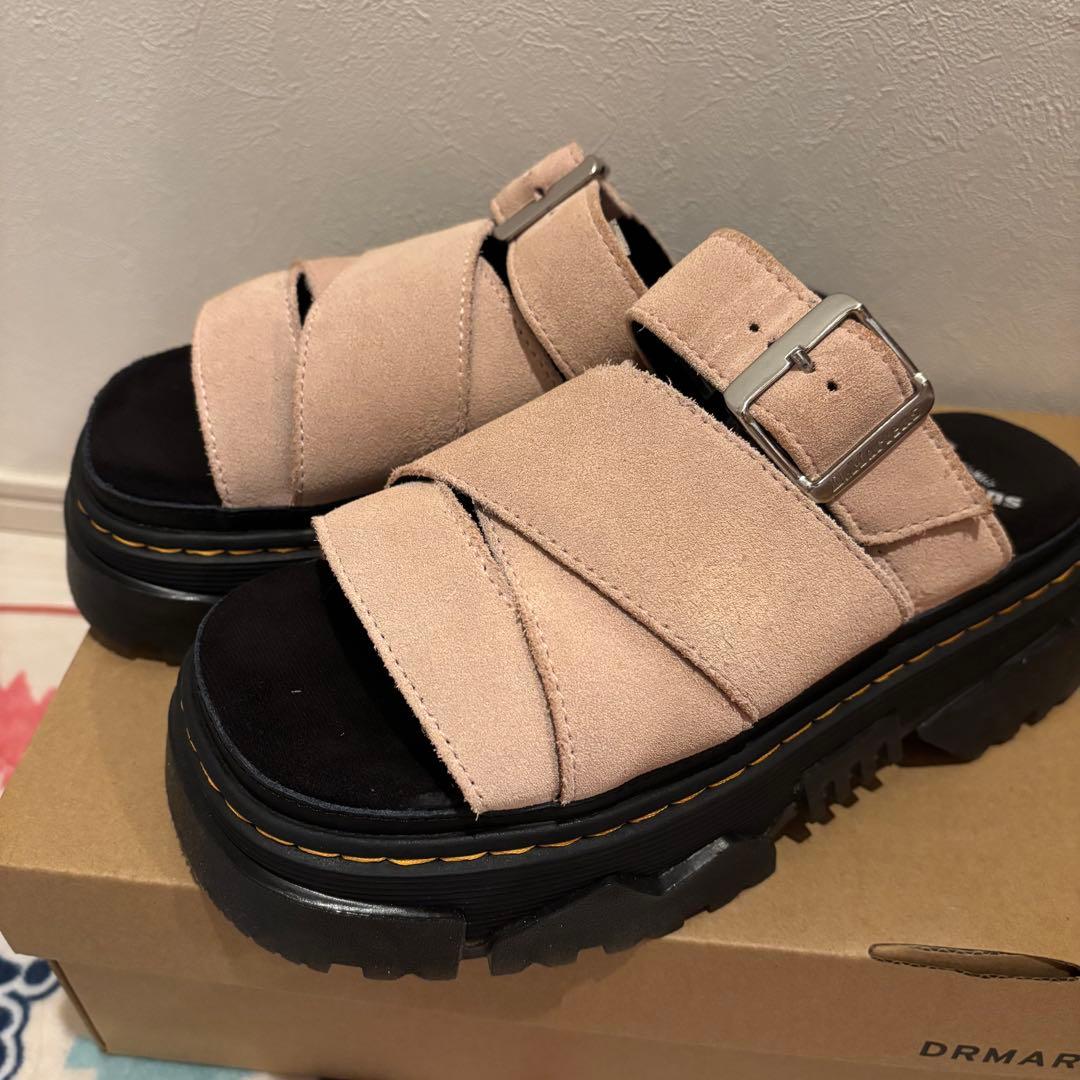 Dr. Martens MATTISON スライド サンダル ピンク