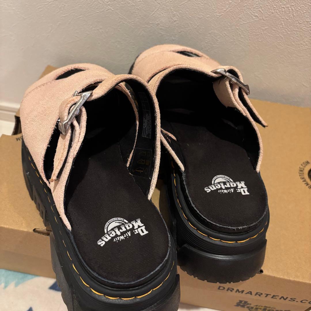 Dr. Martens MATTISON スライド サンダル ピンク