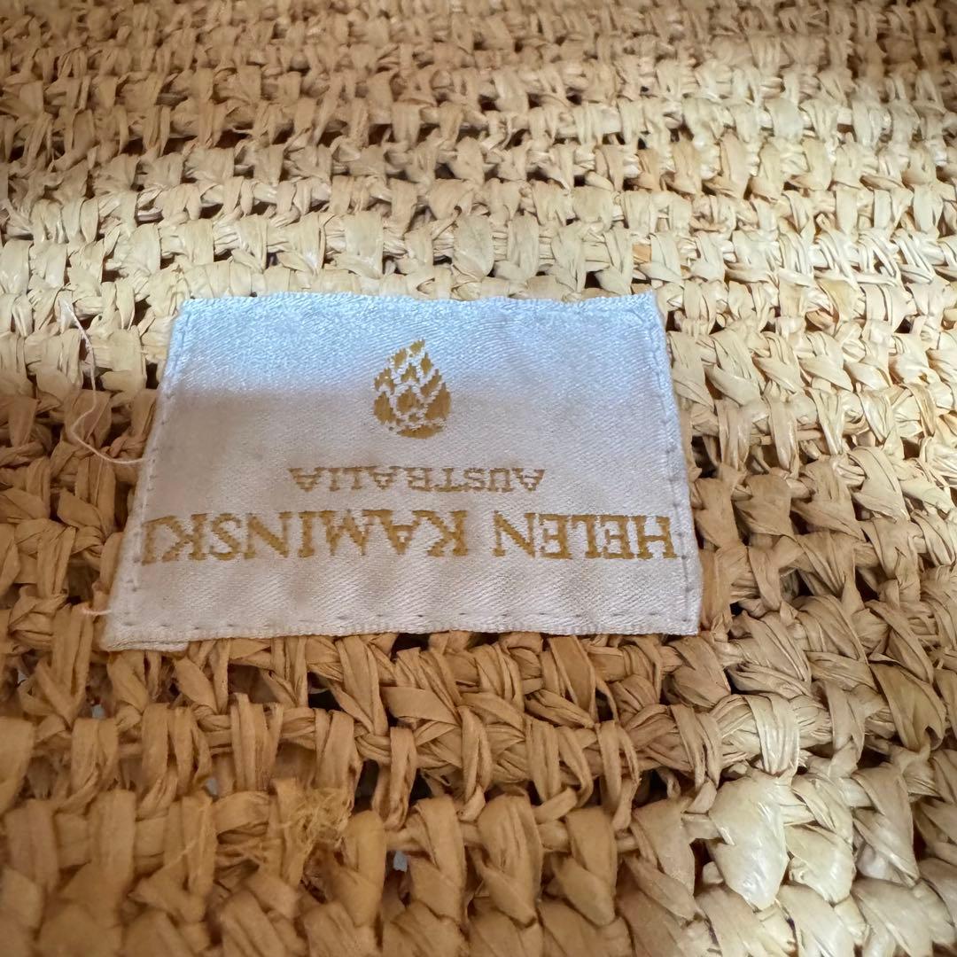 HELEN KAMINSKI ヘレンカミンスキー ラフィア バッグ ショルダー