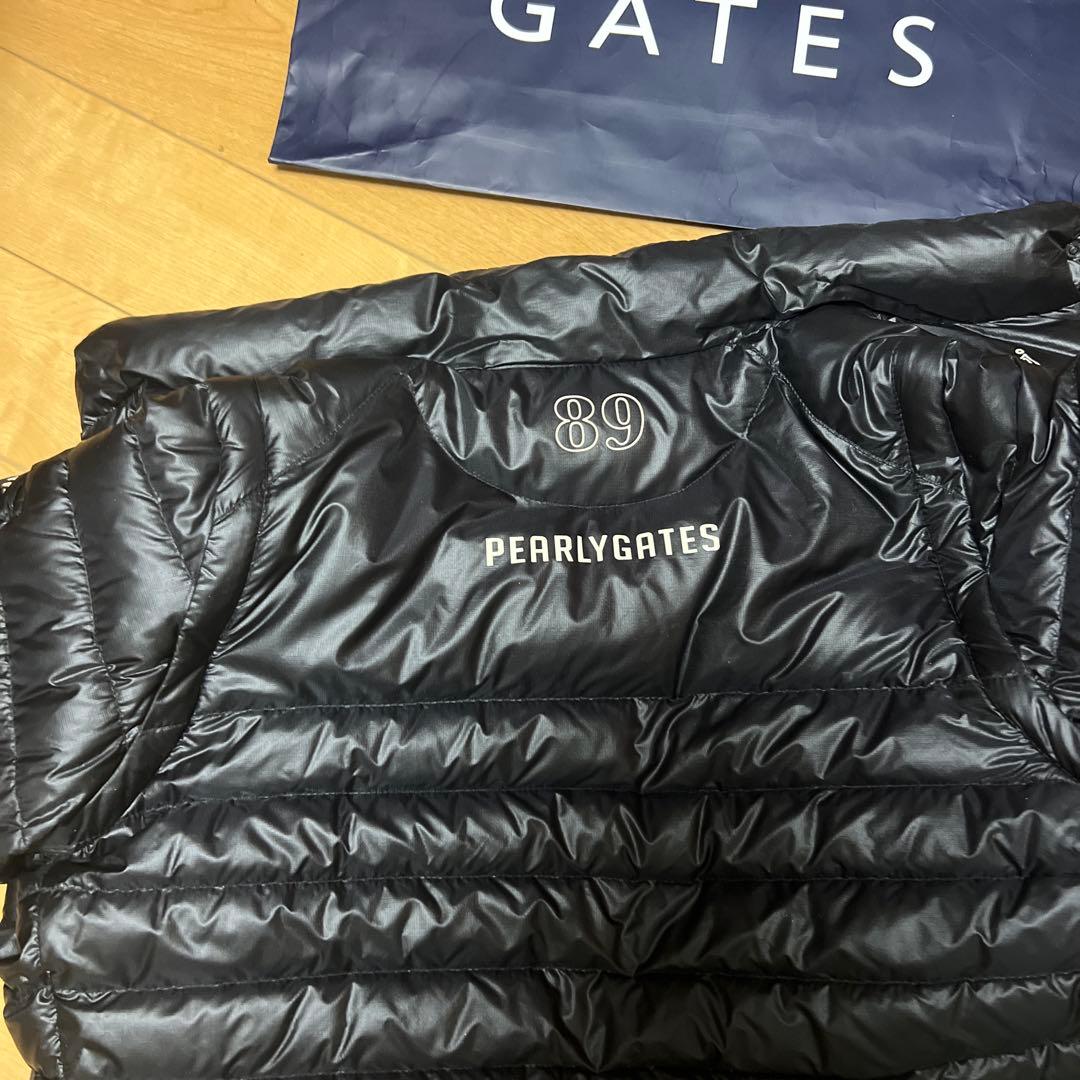 PEARLY GATES ブラックダウンジャケット