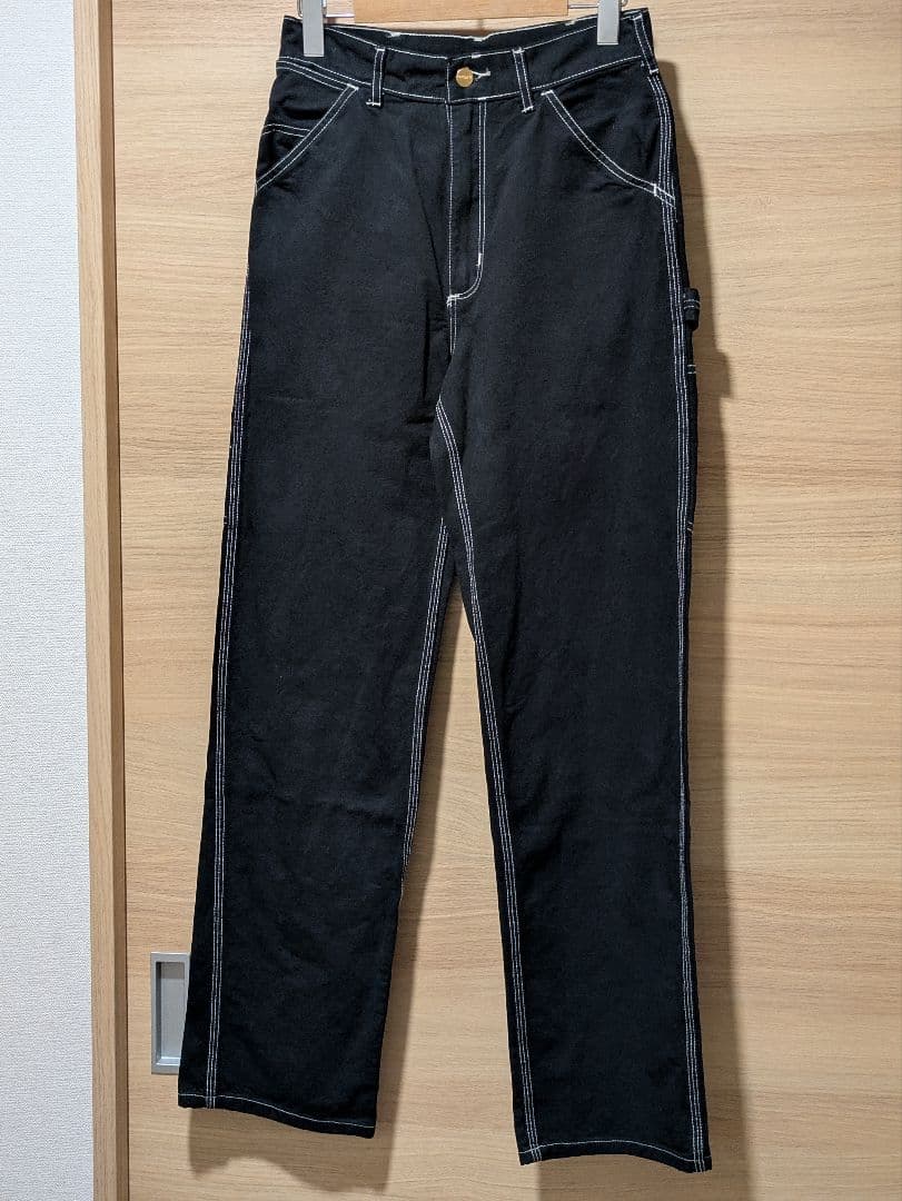 90s カーハート　ワイド　ペインター　usa シングルニー　後染　山田蓮 長瀬