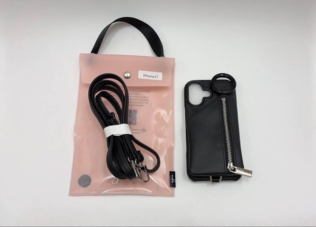 ajew エジュー pureblack ブラックiPhone17 ピュアブラック