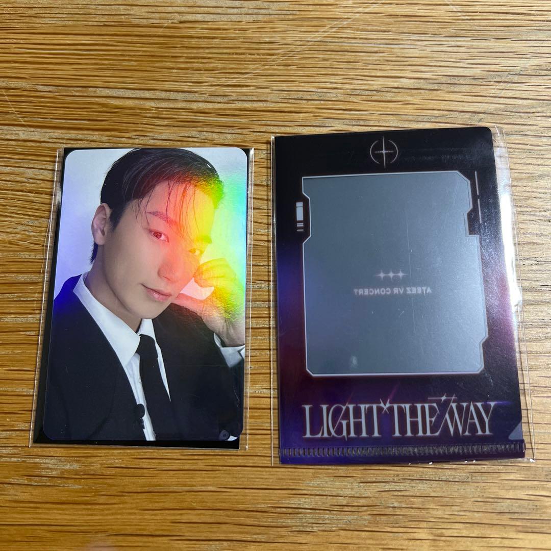 ATEEZ アチズトレカ▪️VR特典スペシャルホロトレカ サン　サニ　新品匿名発送