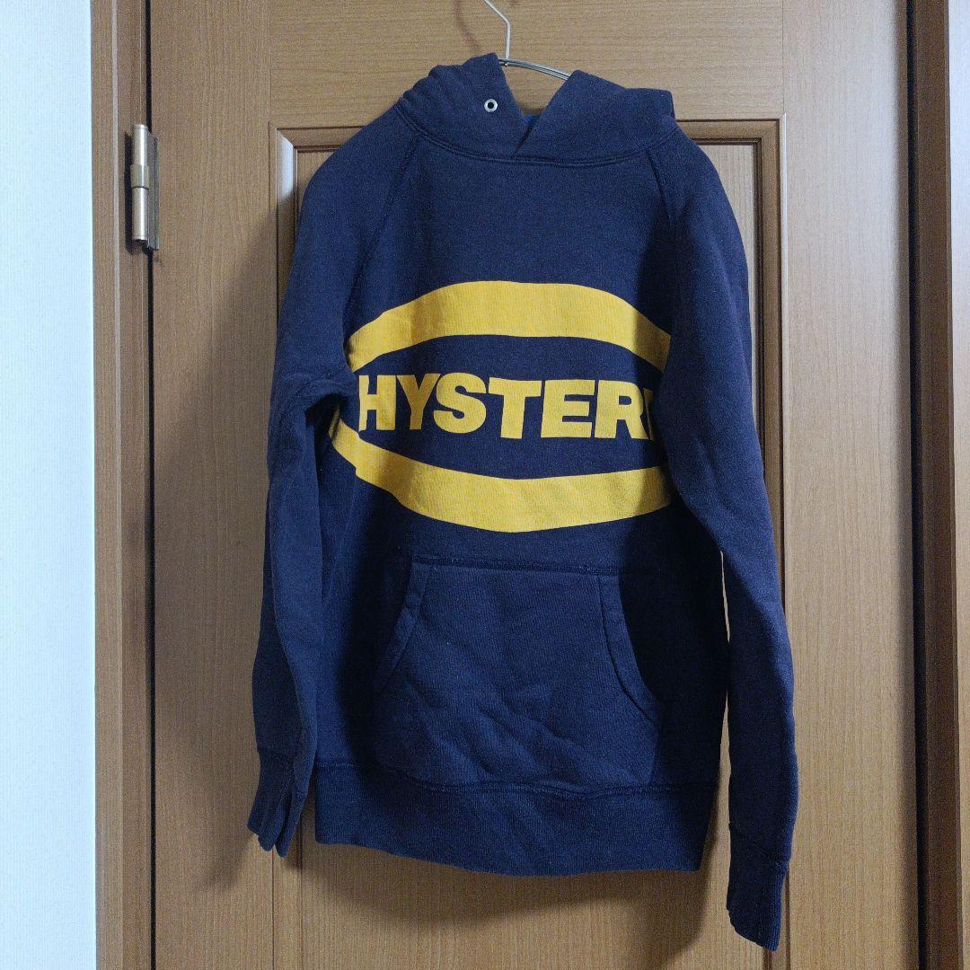 ヒステリックグラマー ロゴ プルパーカー ラグラン