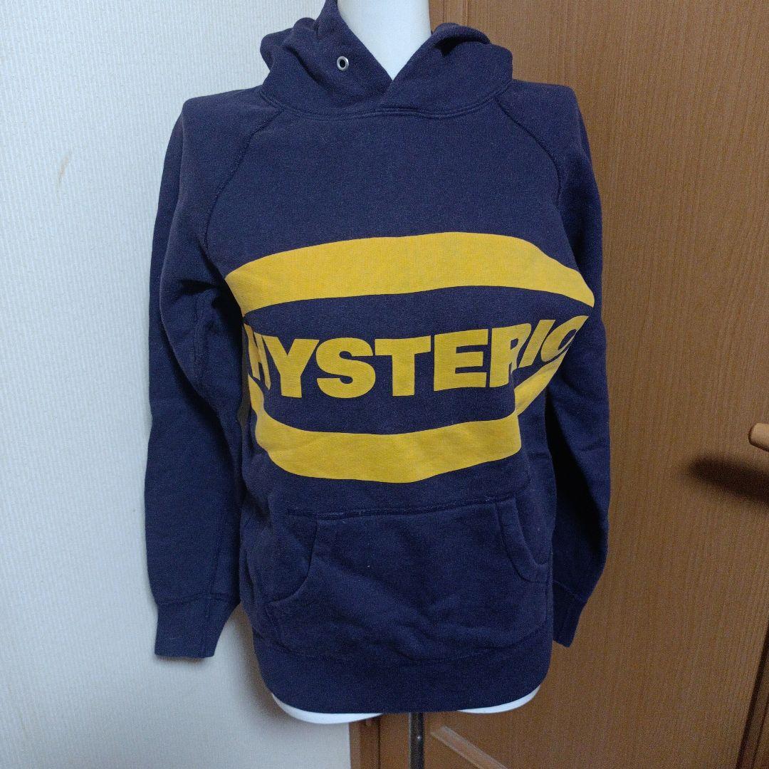 ヒステリックグラマー ロゴ プルパーカー ラグラン