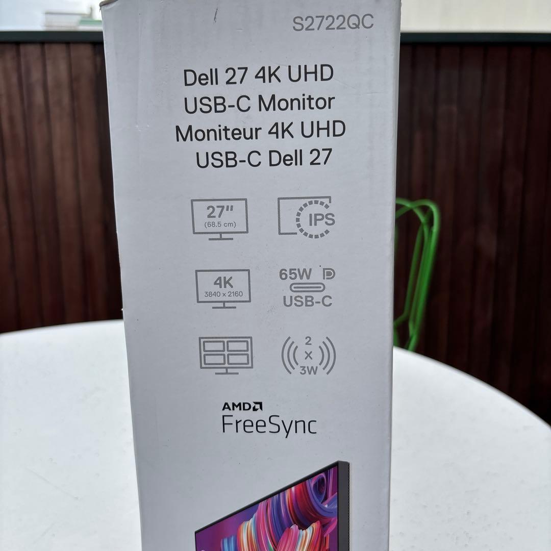 二*X様 Dell S2722QC 27インチ 4K モニター
