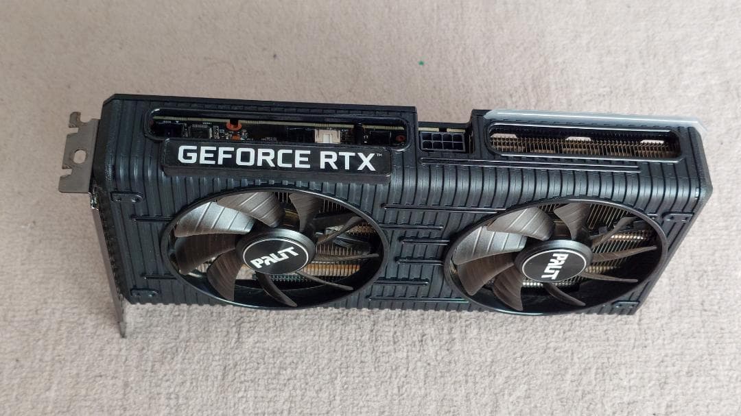 グラフィックボード・グラボ・ビデオカード Palit GeForce RTX 3060Ti Dual OC 8GB