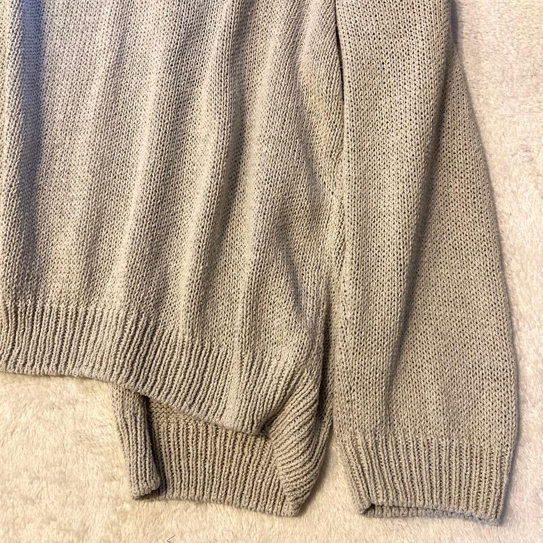 evam eva ドライシルク カーディガン シルク100% 羽織り グレージュ