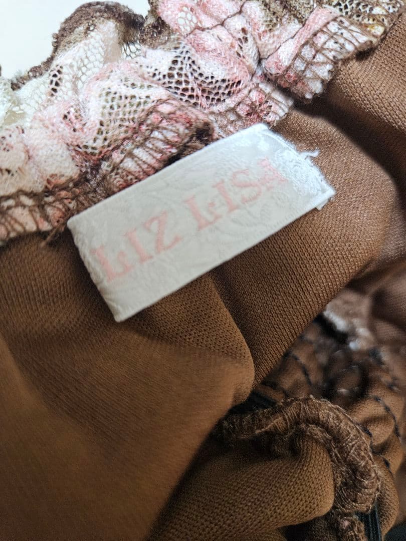 LIZ LISA フラワープリント 半袖ミニワンピース