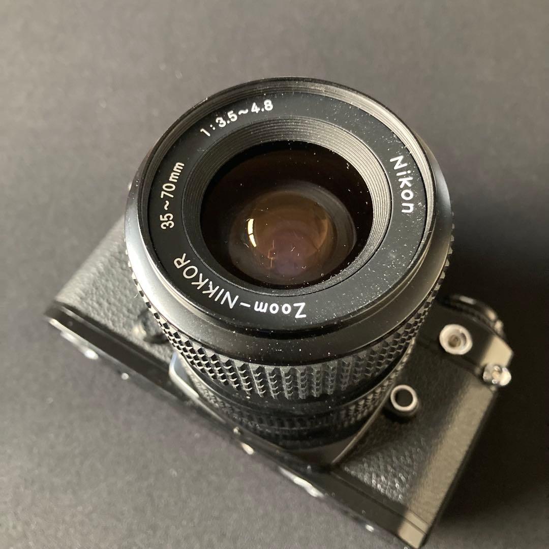 【難あり】NIKON FE 35-70mm フィルムカメラ 一眼レフ