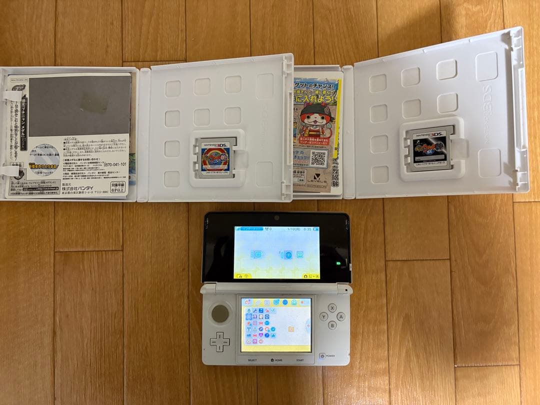 挨*x様 ニンテンドー3DS/妖怪ウォッチ元祖/妖怪ウォッチ真打/充電器【動作確