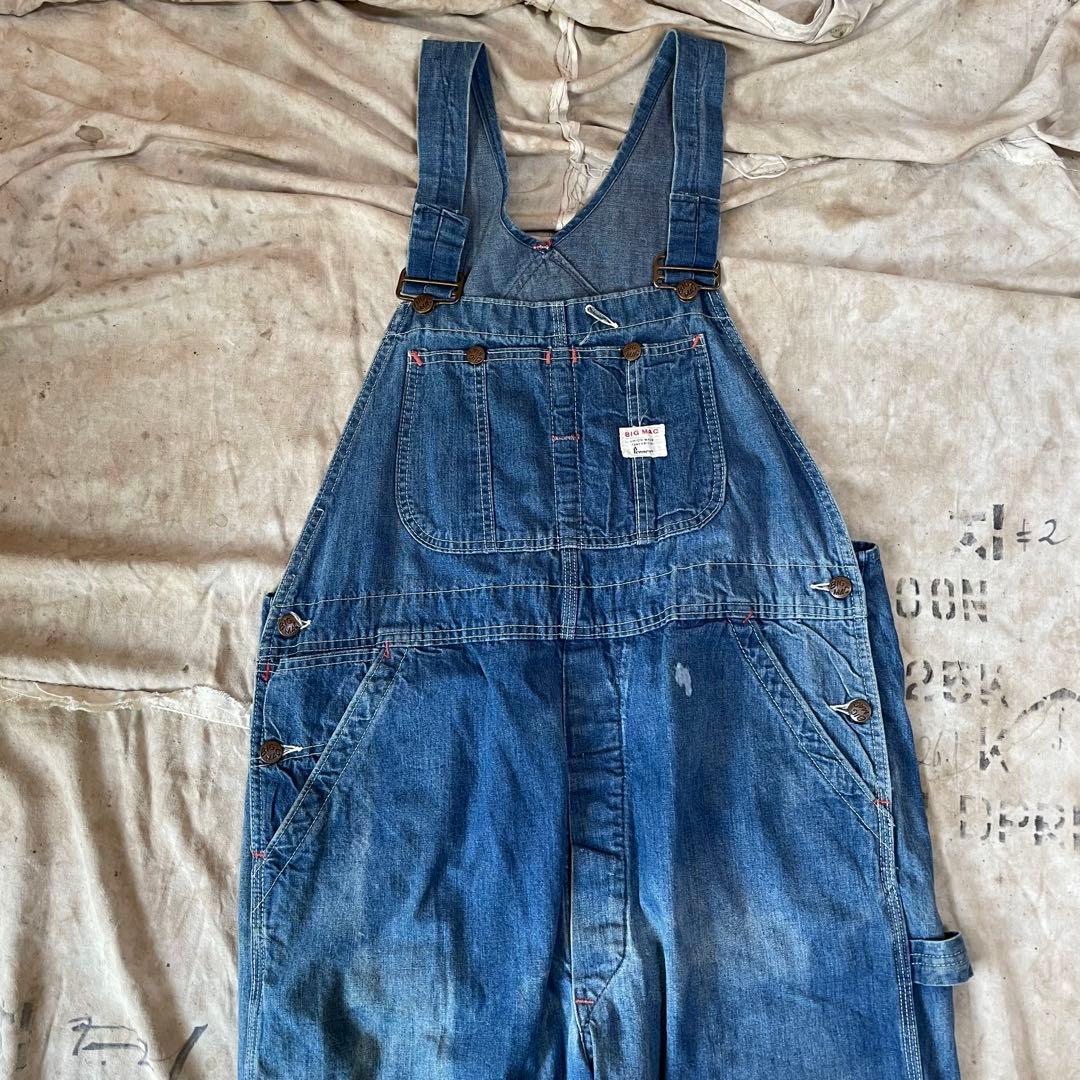 60s Big Mac オーバーオール ペインターパンツ カットオフ