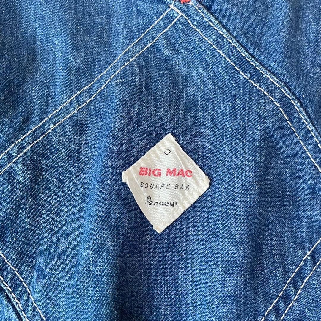 60s Big Mac オーバーオール ペインターパンツ カットオフ