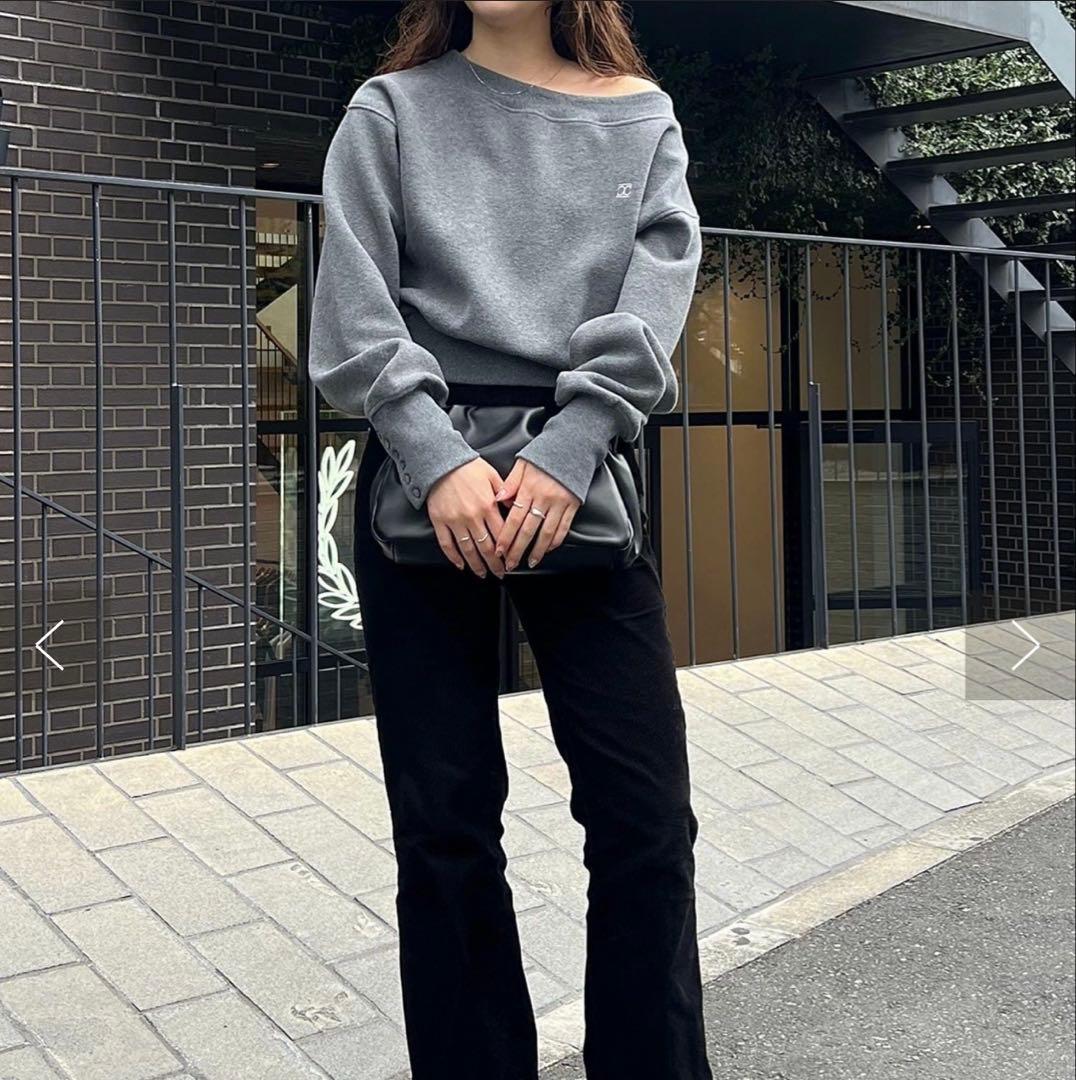 【CAPRICIEUX LE’MAGE】1ポンドボンディングスウェット