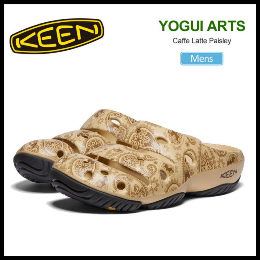 キーン KEEN ヨギ アーツ カフェラテペイズリー 26.0㎝