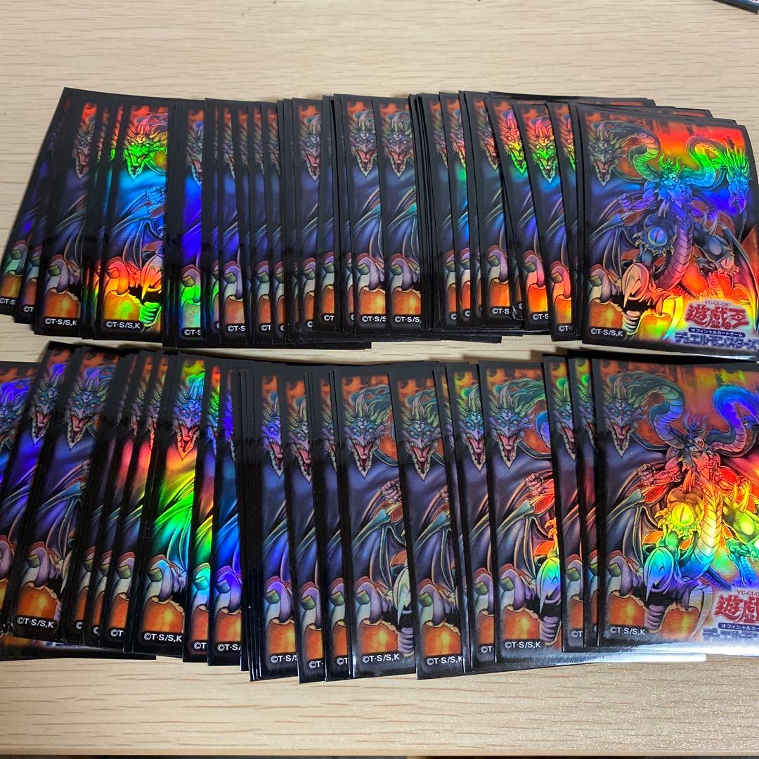 遊戯王　ユベル　第三形態　スリーブ　中古 105枚
