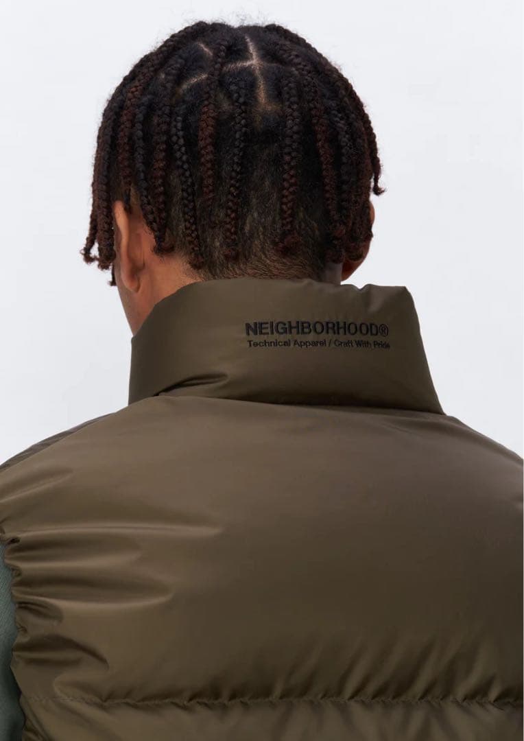 新品 22AW NEIGHBORHOOD DOWN VEST ダウンベスト 黒M