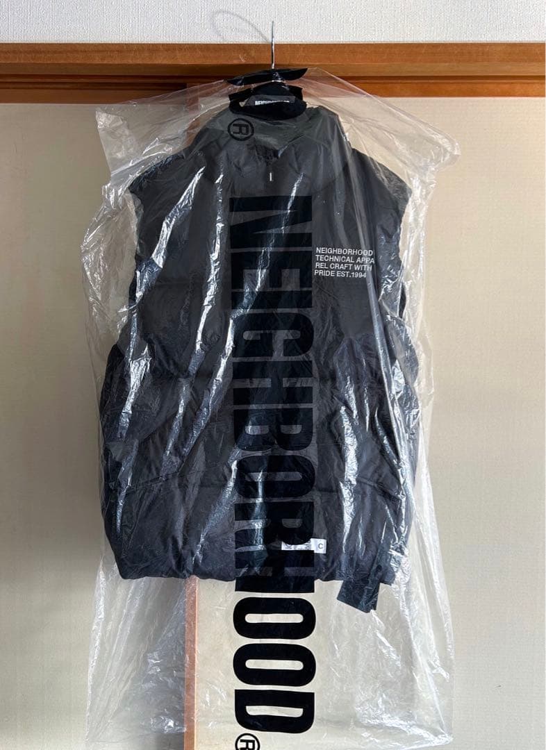 新品 22AW NEIGHBORHOOD DOWN VEST ダウンベスト 黒M