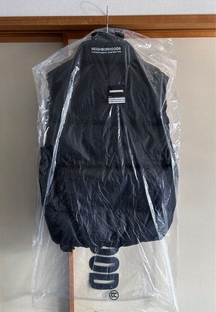 新品 22AW NEIGHBORHOOD DOWN VEST ダウンベスト 黒M