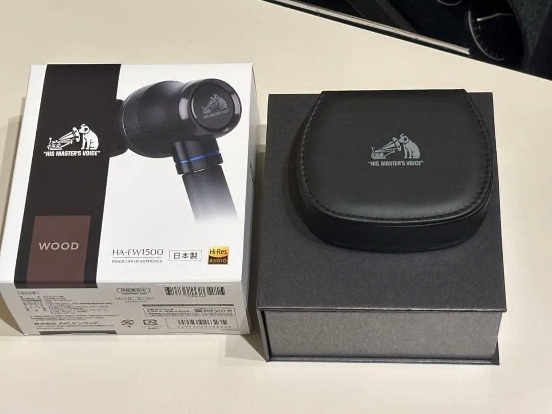 VICTOR HA-FW1500 WOOD有線イヤホン