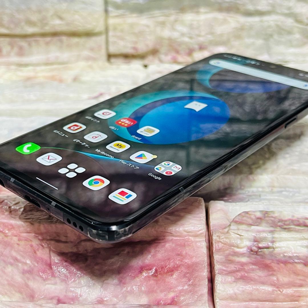 美品 SIMフリー LG V60 ThinQ 5G 128GB ブラック