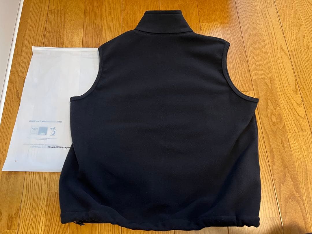 トップス ennoy PROFESSIONAL FLEECE VEST BLACK