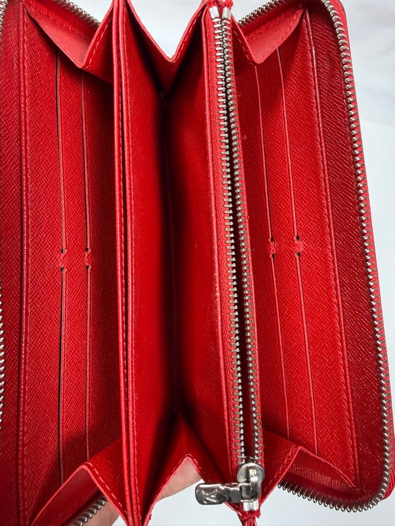 【極美品】ルイヴィトン エピ ジッピーウォレット 赤 レッド 長財布　正規品