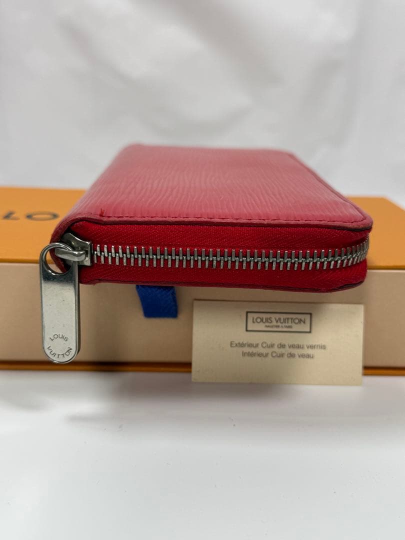 【極美品】ルイヴィトン エピ ジッピーウォレット 赤 レッド 長財布　正規品