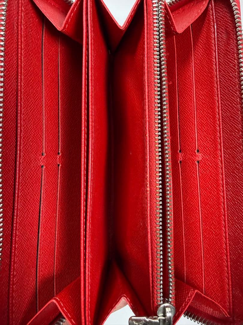 【極美品】ルイヴィトン エピ ジッピーウォレット 赤 レッド 長財布　正規品