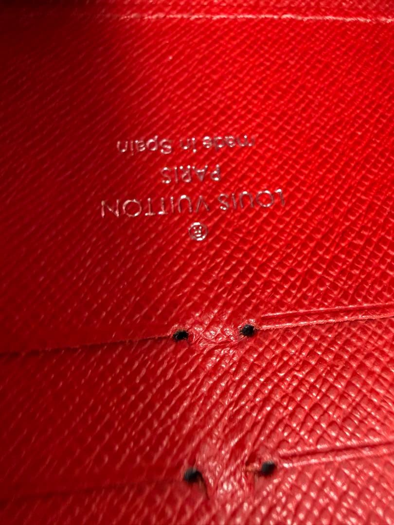 【極美品】ルイヴィトン エピ ジッピーウォレット 赤 レッド 長財布　正規品