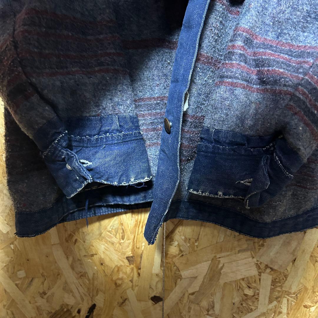 blue bell カバーオール ブルーベル 52 3XL デニム ビンテージ