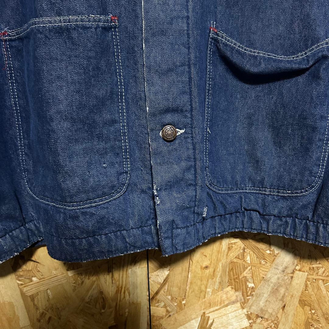blue bell カバーオール ブルーベル 52 3XL デニム ビンテージ