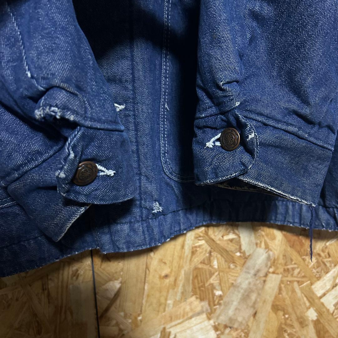 blue bell カバーオール ブルーベル 52 3XL デニム ビンテージ